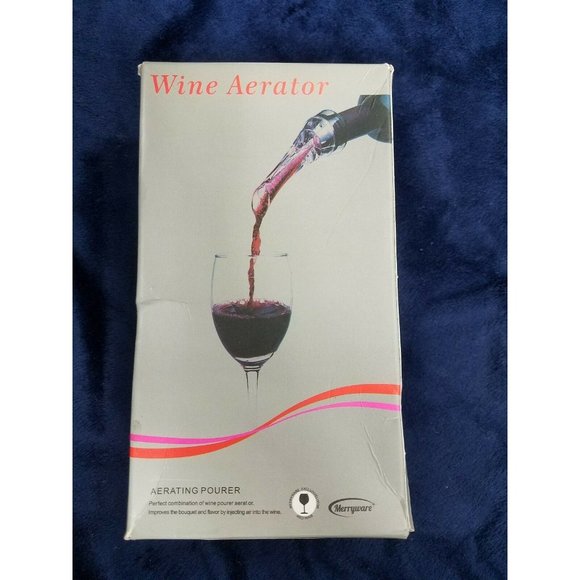 Wine Aerator by Merryware adult drinks alcohol red wine gift - Picture 1 of 3